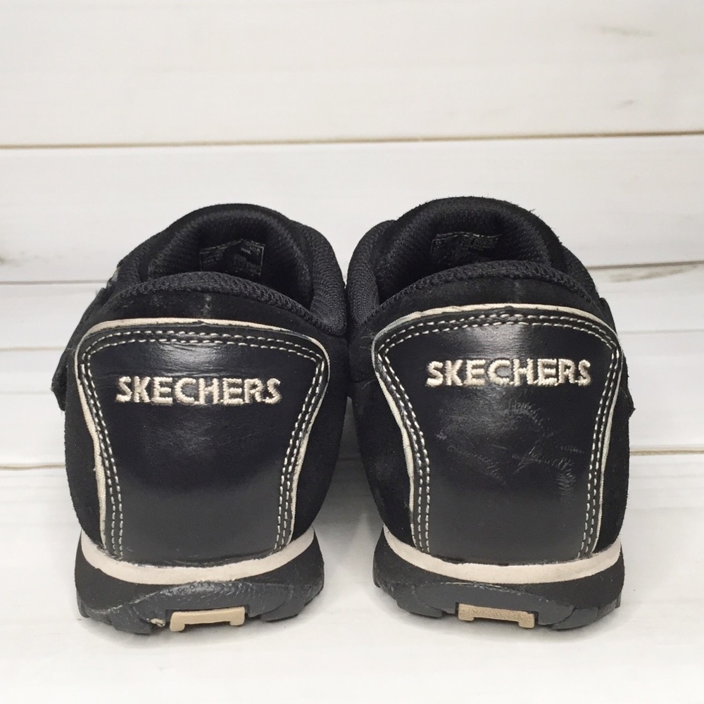 SKECHERS Black Mary Jane Slip On Walking Shoes 7 - Picture 5 of 8